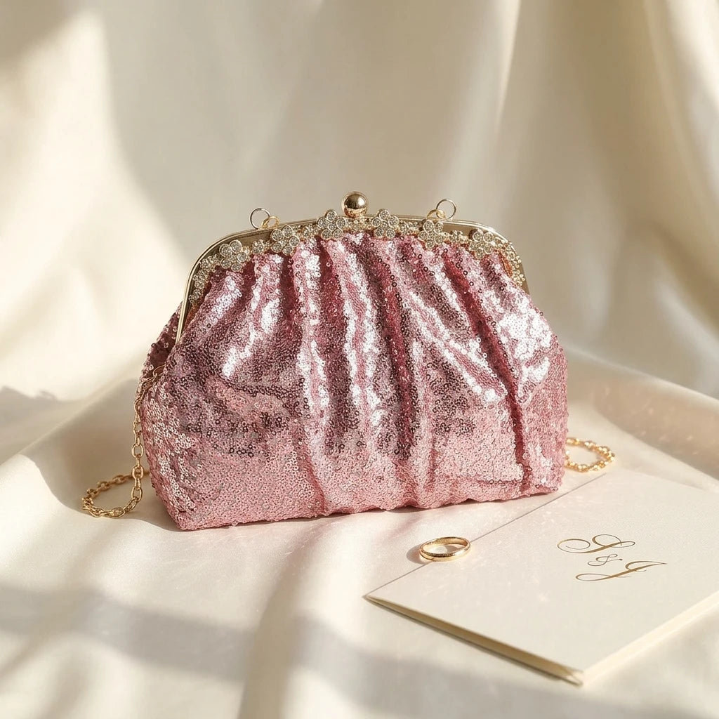 Sac à main bandoulière scintillant - Ginevra
