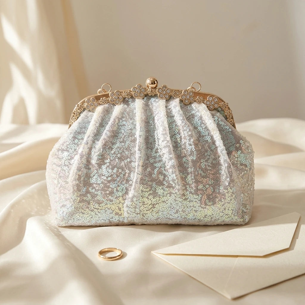 Sac à main bandoulière scintillant - Ginevra