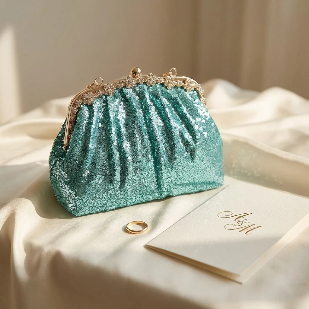 Sac à main bandoulière scintillant - Ginevra