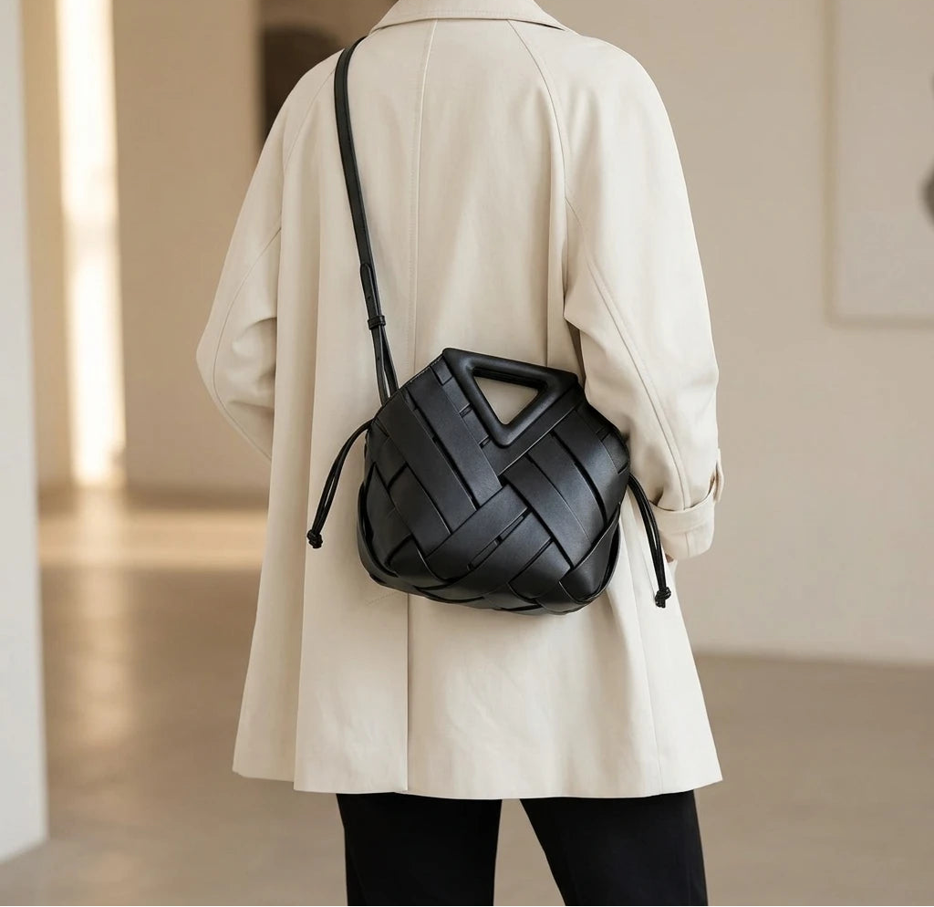 Sac à main bandoulière tressé - Imelda