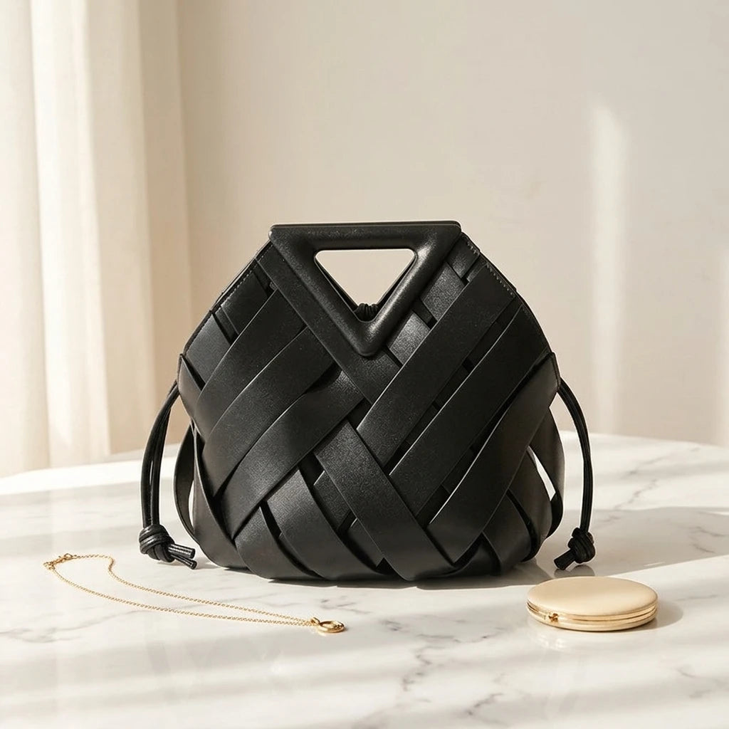 Sac à main bandoulière tressé - Imelda