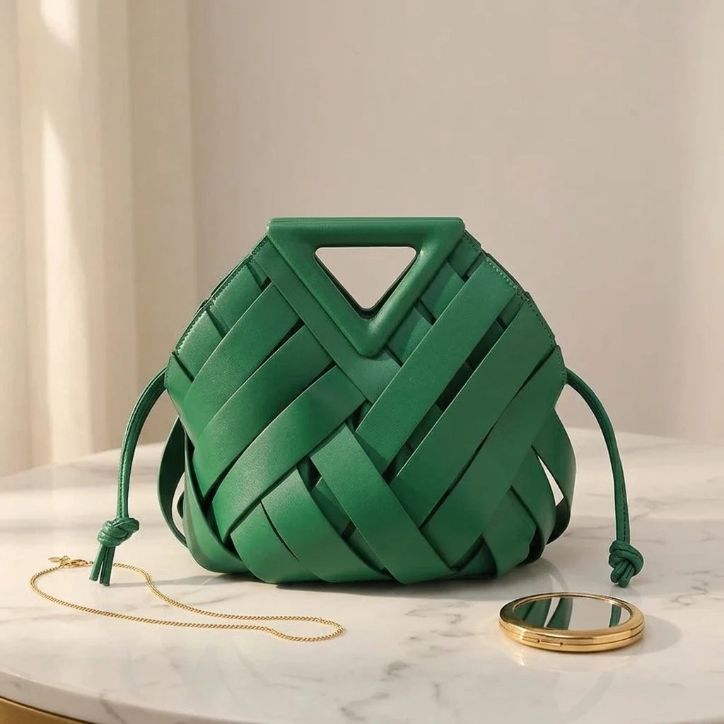 Sac à main bandoulière tressé - Imelda