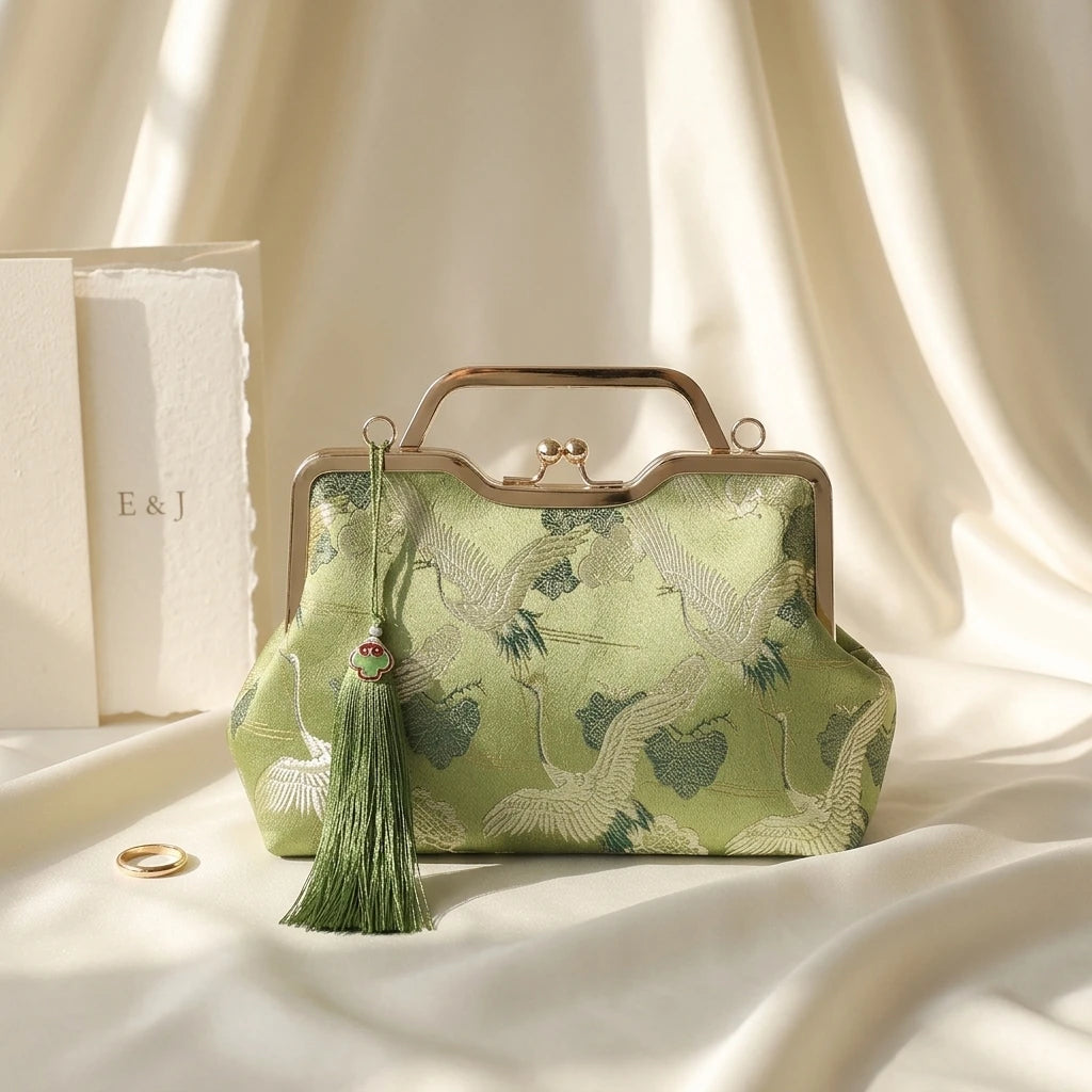 Sac à main bandoulière vintage brodé - Maddalena