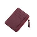 Porte-cartes Iris - Cuir zippé