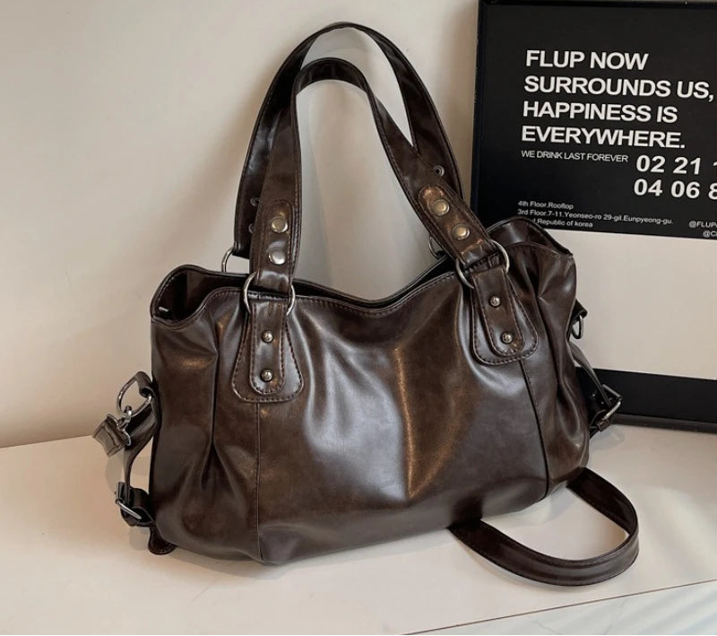 Sac à main bandoulière souple et ample - Noemi - Maison Elvira