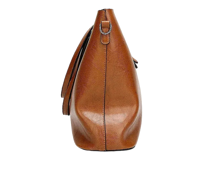 Sac à main bandoulière ciré - Annalisa - Maison Elvira