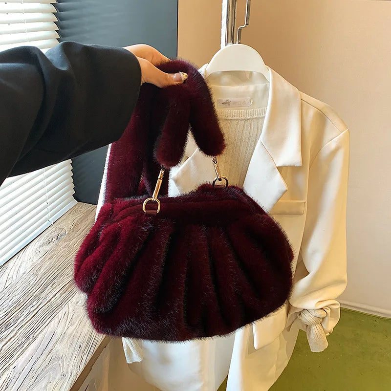 Sac à main bandoulière moelleux - Bianca - Maison Elvira