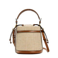 Sac à main bandoulière en paille estivale - Mirta - Maison Elvira