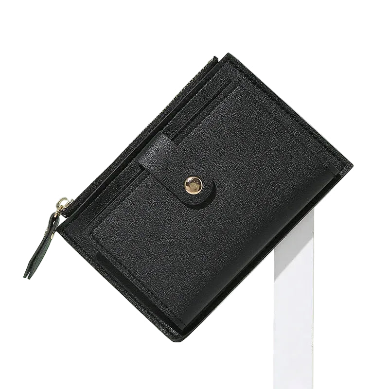 Portefeuille Mila - Mini cuir zippé