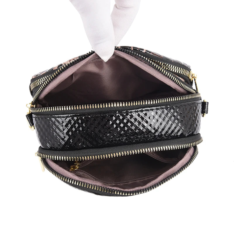 Sac à main bandoulière léopard - Ginevra - Maison Elvira