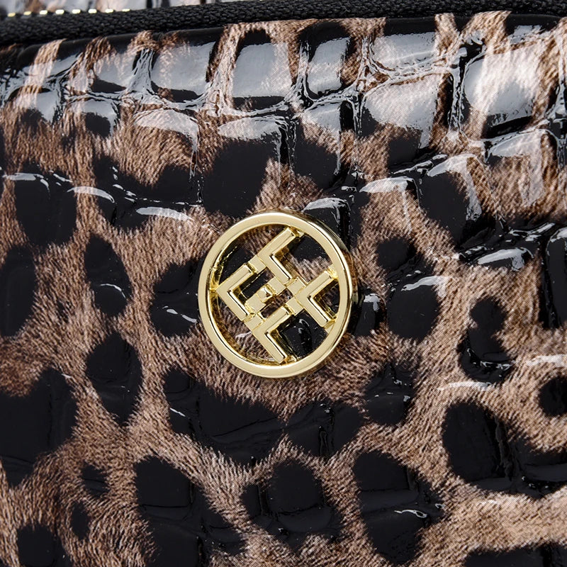 Sac à main bandoulière léopard - Ginevra - Maison Elvira