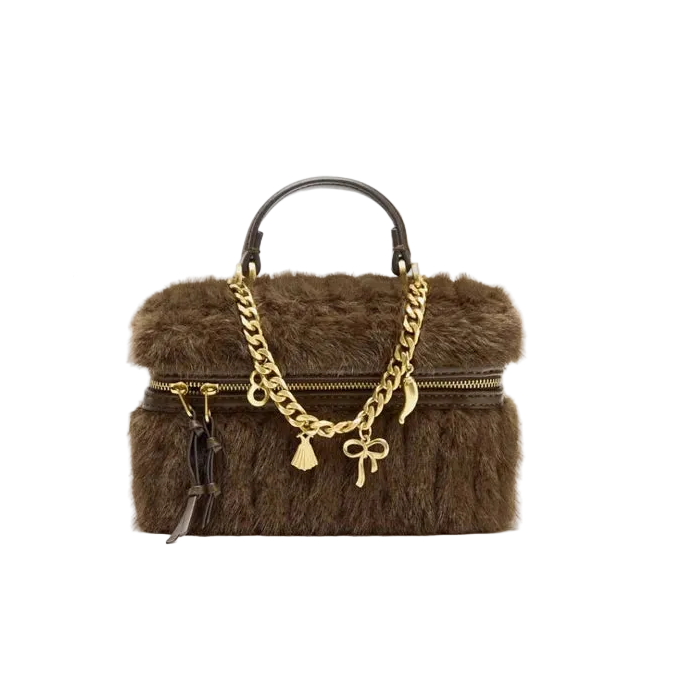 Sac à main bandoulière duveteux - Ornella - Maison Elvira