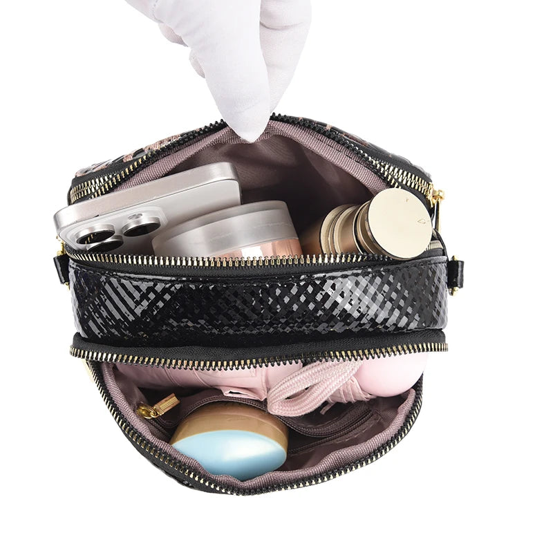 Sac à main bandoulière léopard - Ginevra - Maison Elvira