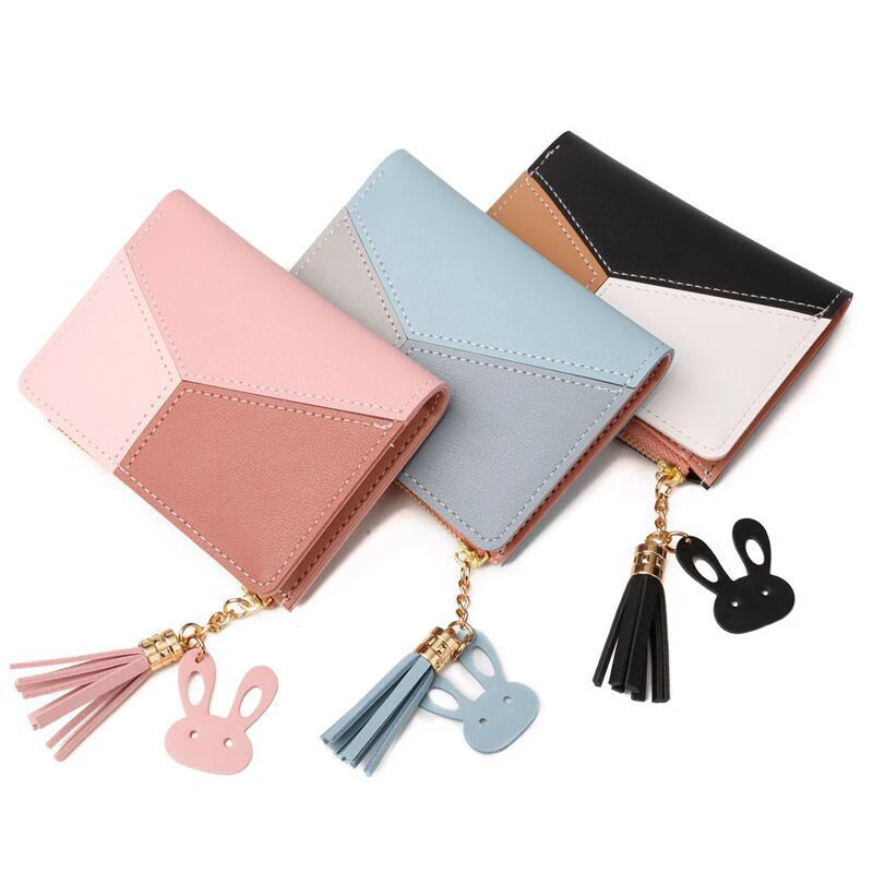 Portefeuille Léa - Cuir pliable multi compartiments