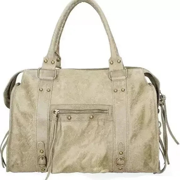 Sac à main fourre-tout bandoulière vintage urbain - Carlotta - Maison Elvira