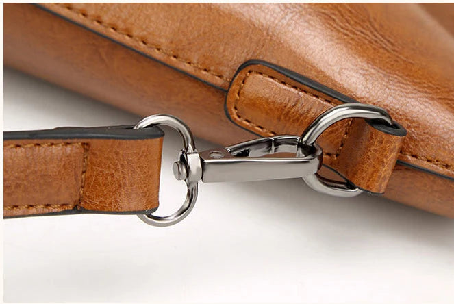 Sac à main bandoulière ciré - Annalisa - Maison Elvira