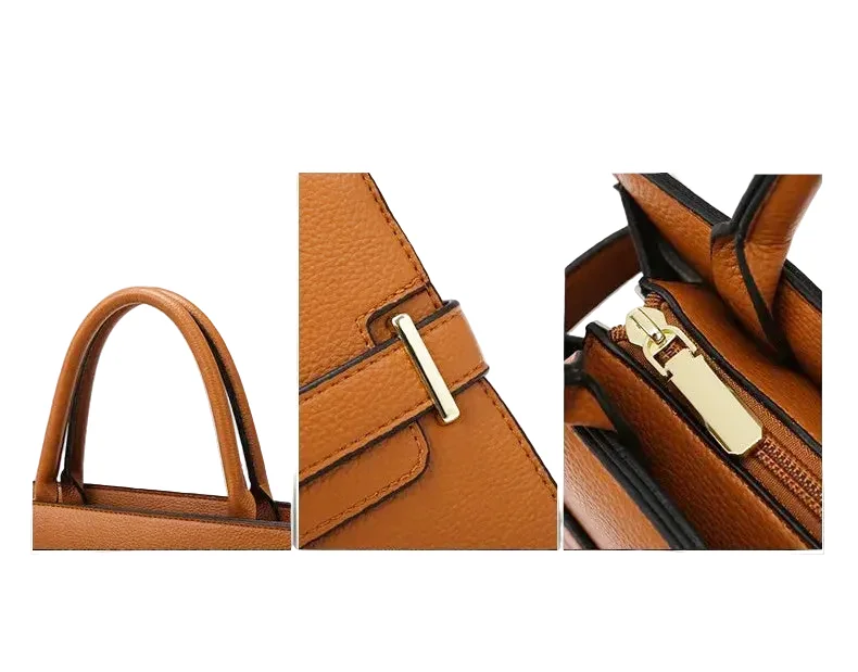 Sac à main bandoulière épuré - Lucia - Maison Elvira