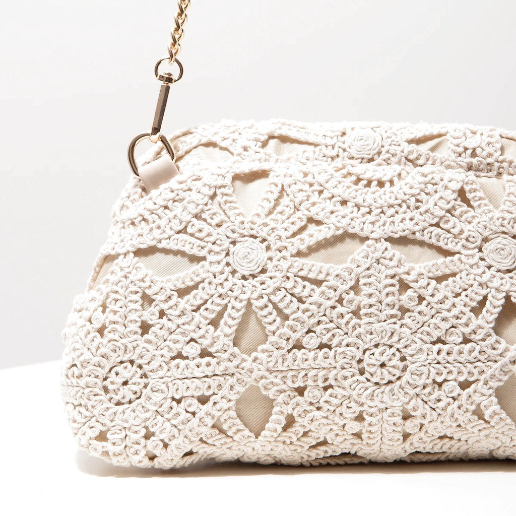 Sac à main bandoulière tissé bohème - Elvira - Maison Elvira
