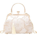 Sac à main bandoulière brodé d’inspiration chinoise - Agnese - Maison Elvira