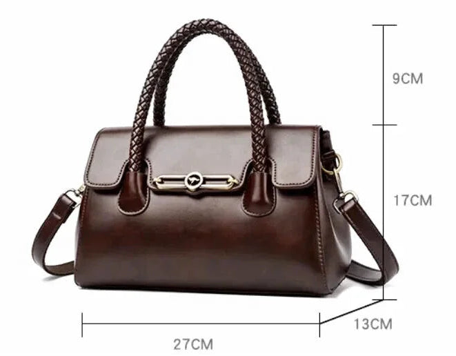Sac à main bandoulière artisanal - Lucinda - Maison Elvira