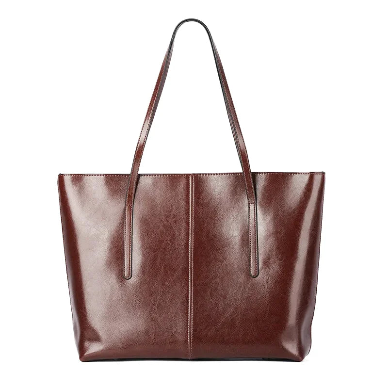 Sac fourre-tout en cuir noble - Adriana - Maison Elvira