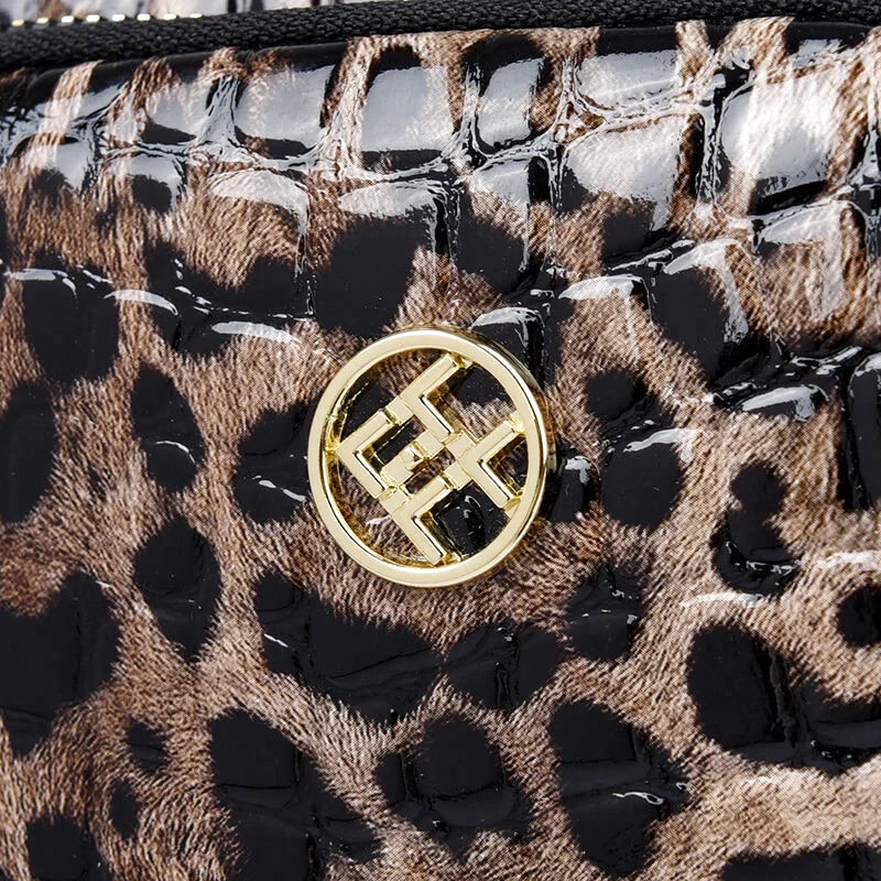 Sac à main bandoulière léopard - Ginevra - Maison Elvira