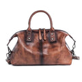 Sac à main bandoulière en cuir véritable western - Rosalba - Maison Elvira