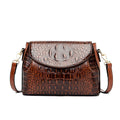 Sac à main bandoulière cuir de vache véritable embossé - Marcella - Maison Elvira