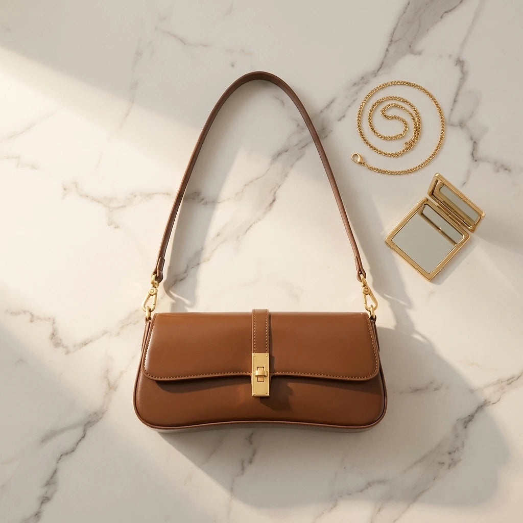 Sac à main bandoulière compact - Zaira - Maison Elvira