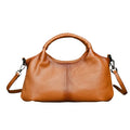 Sac à main bandoulière fourre-tout en cuir véritable ample - Caterina - Maison Elvira