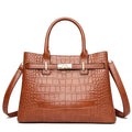 Sac à main bandoulière crocodile - Benedetta - Maison Elvira