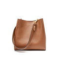 Sac à main bandoulière cuir de vache véritable seau authentique - Rosa - Maison Elvira
