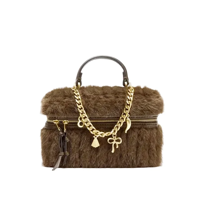 Sac à main bandoulière duveteux - Ornella - Maison Elvira