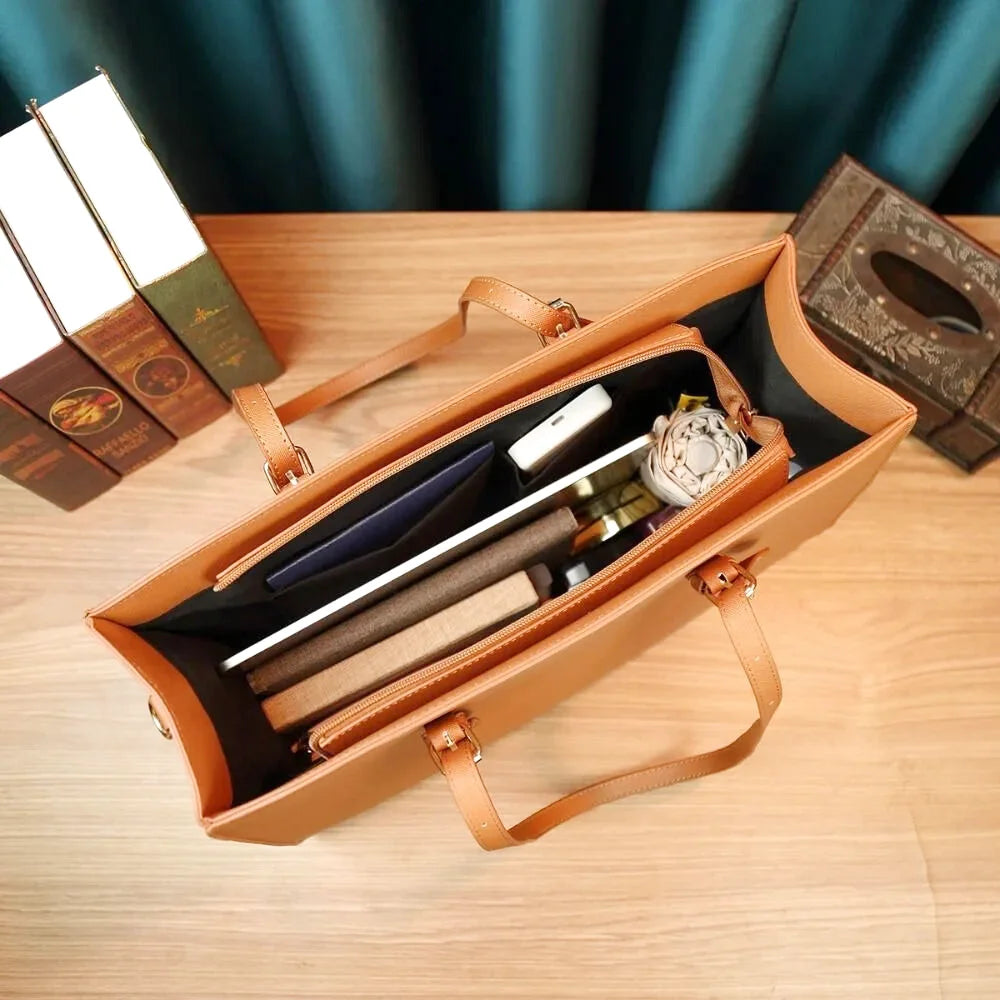 Sac à main bandoulière fourre-tout professionnel - Rosaura - Maison Elvira
