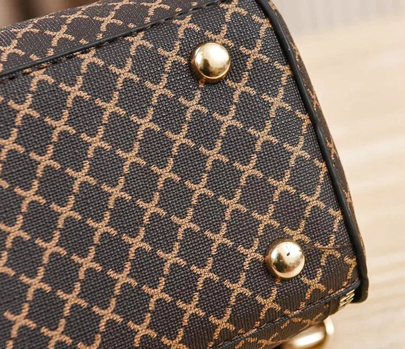 Sac à main bandoulière intemporel à carreaux - Clelia - Maison Elvira