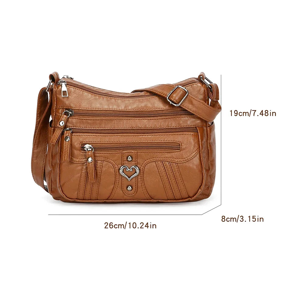 Sac à main bandoulière vintage - Sabrina - Maison Elvira