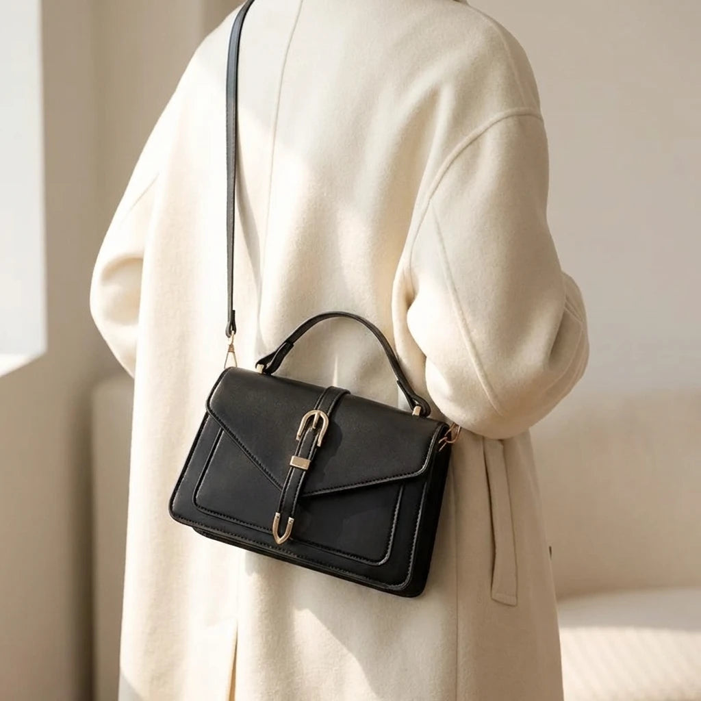 Sac à main bandoulière épuré - Tiziana - Maison Elvira