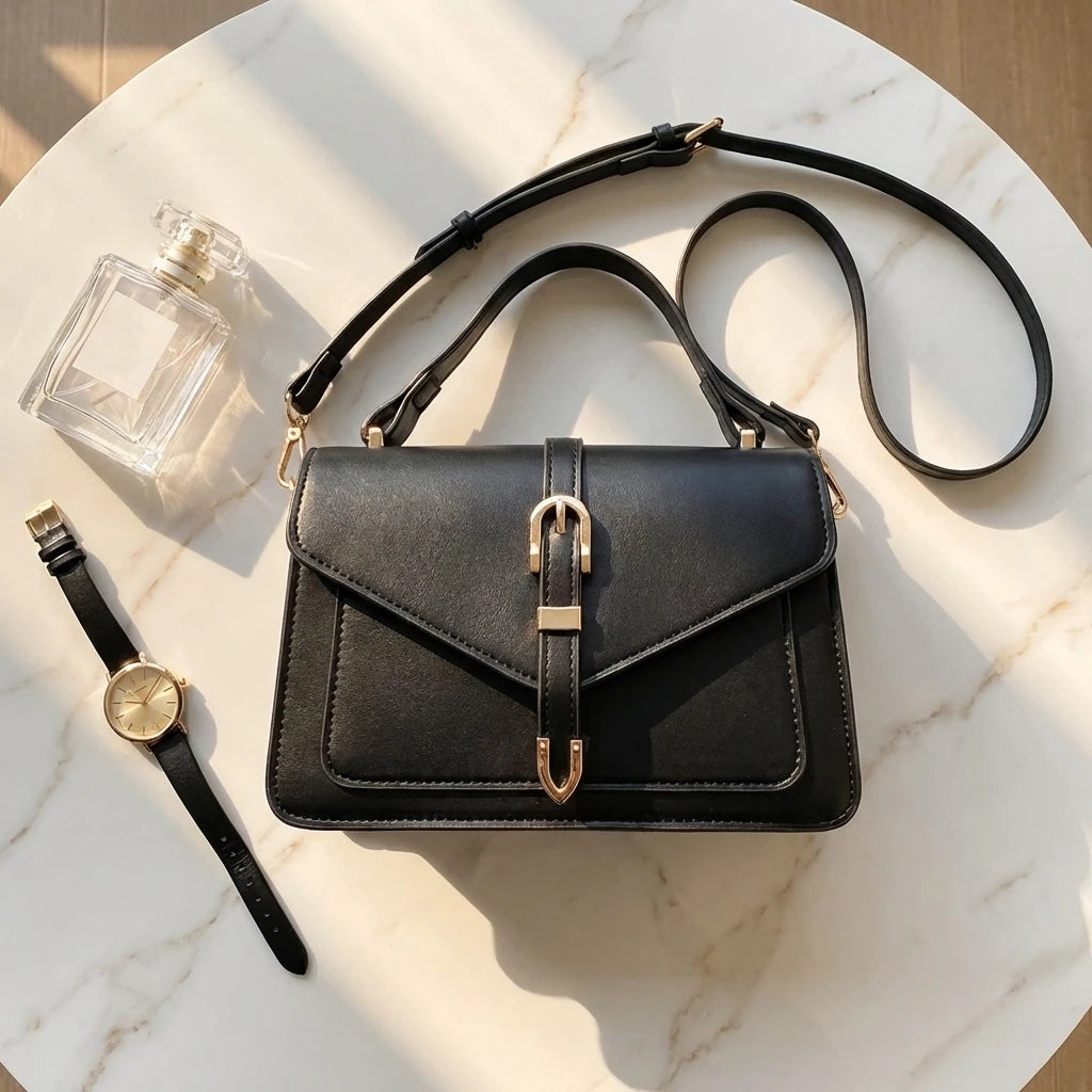 Sac à main bandoulière épuré - Tiziana - Maison Elvira