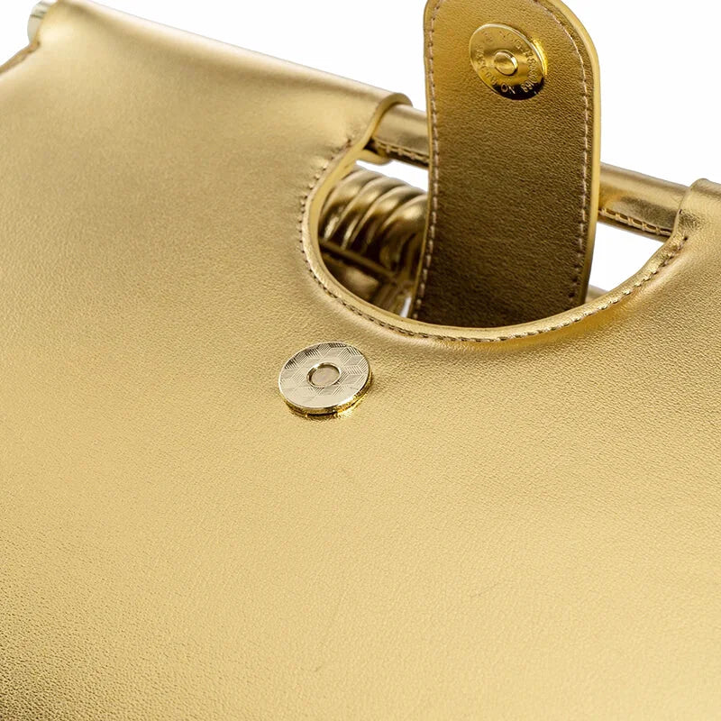 Sac à main bandoulière hobo tissé argent chic - Leandra - Maison Elvira