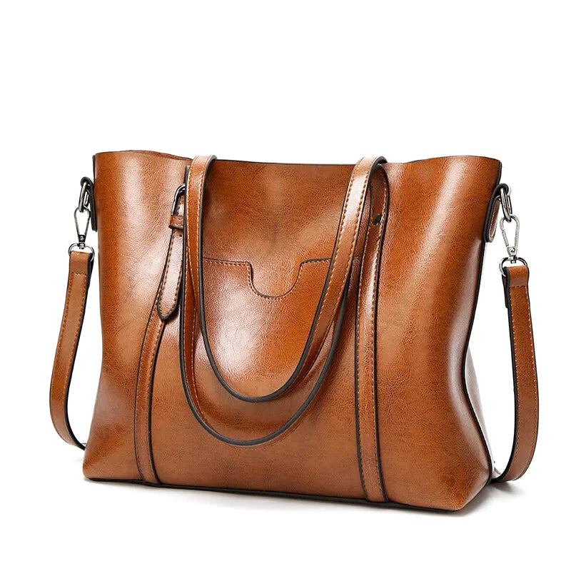Sac à main bandoulière ciré - Annalisa - Maison Elvira
