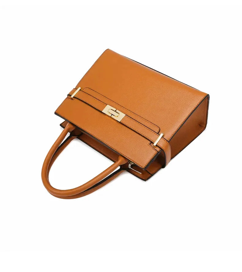 Sac à main bandoulière épuré - Lucia - Maison Elvira