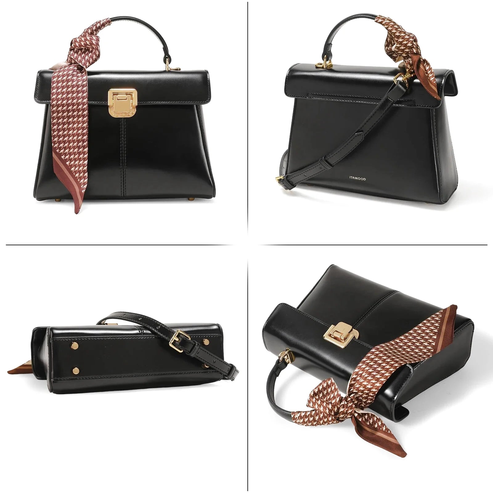 Sac à main bandoulière sophistiqué - Eloria - Maison Elvira