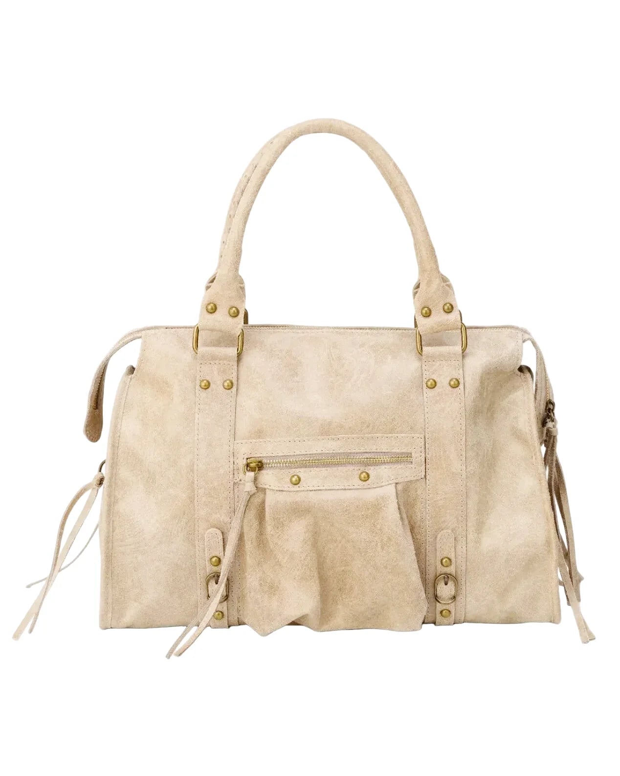 Sac à main fourre-tout bandoulière vintage urbain - Carlotta - Maison Elvira