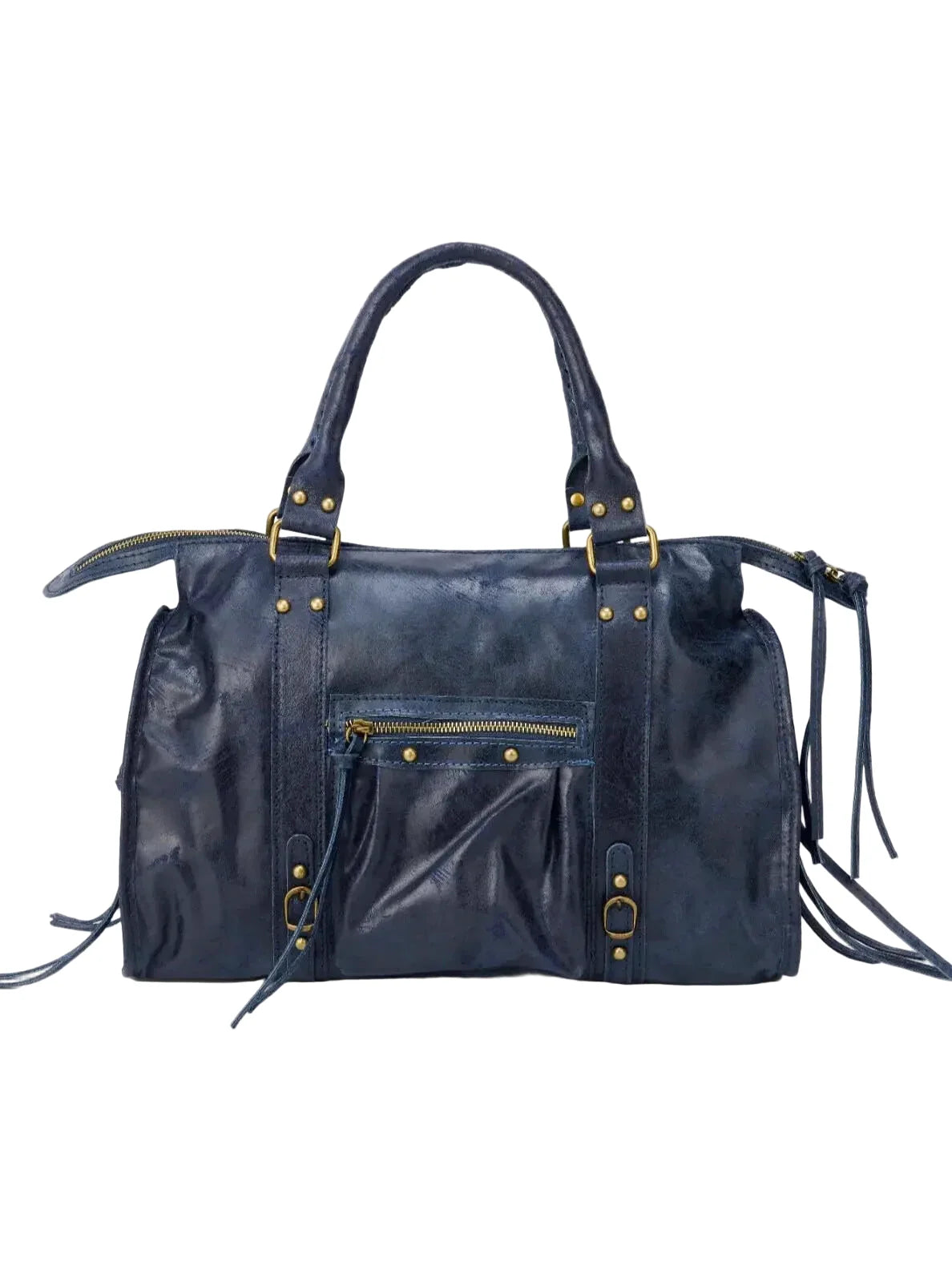 Sac à main fourre-tout bandoulière vintage urbain - Carlotta - Maison Elvira